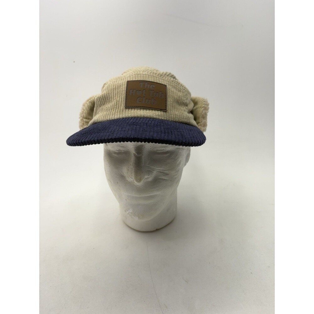 Shinesty The Hot Tub Club Sherpa Lined Corduroy Ear Flap Trucker Hat